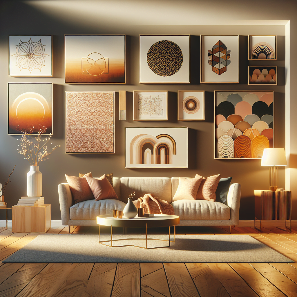 Decoración de interiores: cuadros para sala que marcan tendencia