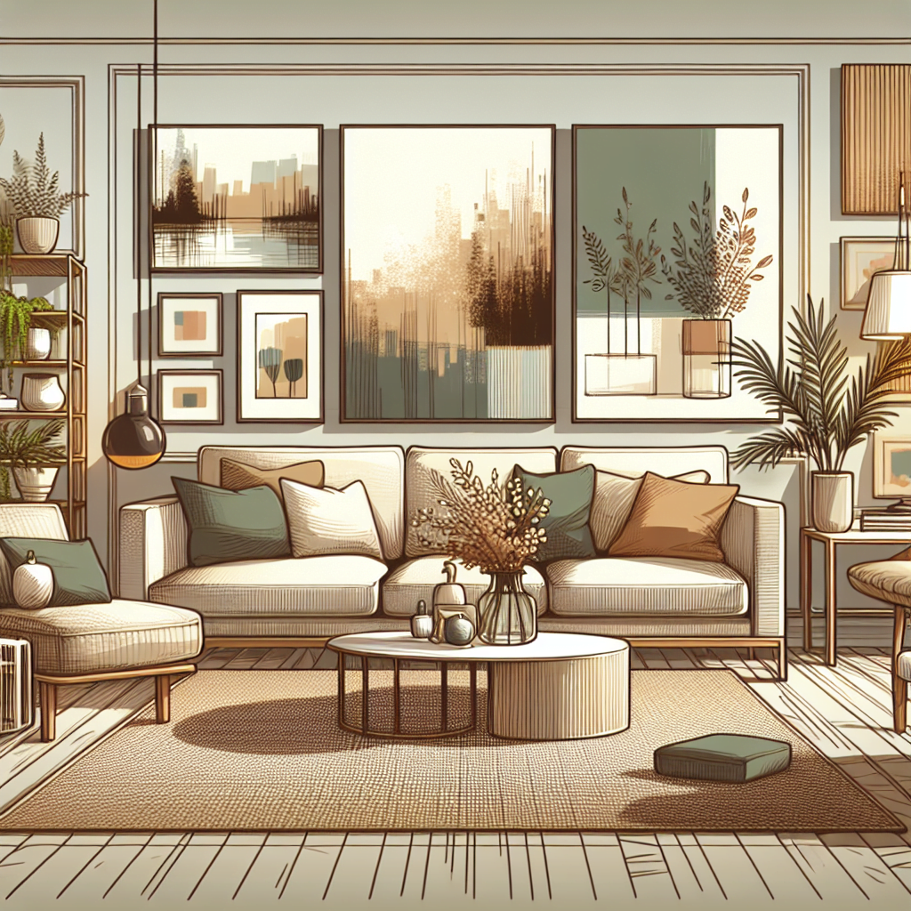 Los mejores estilos de cuadros para decorar tu sala de estar