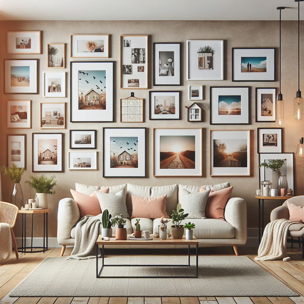 5 ideas creativas para decorar tu hogar con cuadros fotográficos