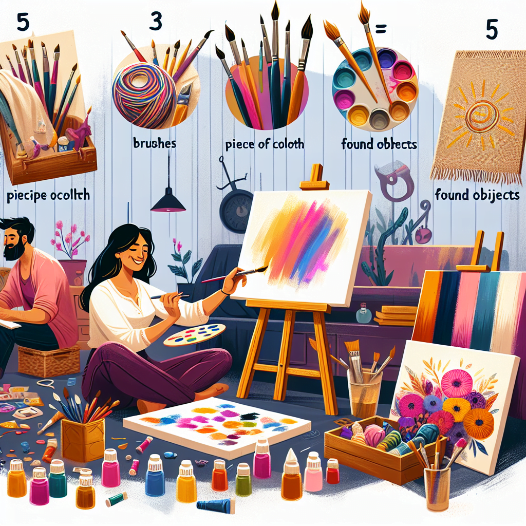 5 ideas para crear cuadros creativos en casa