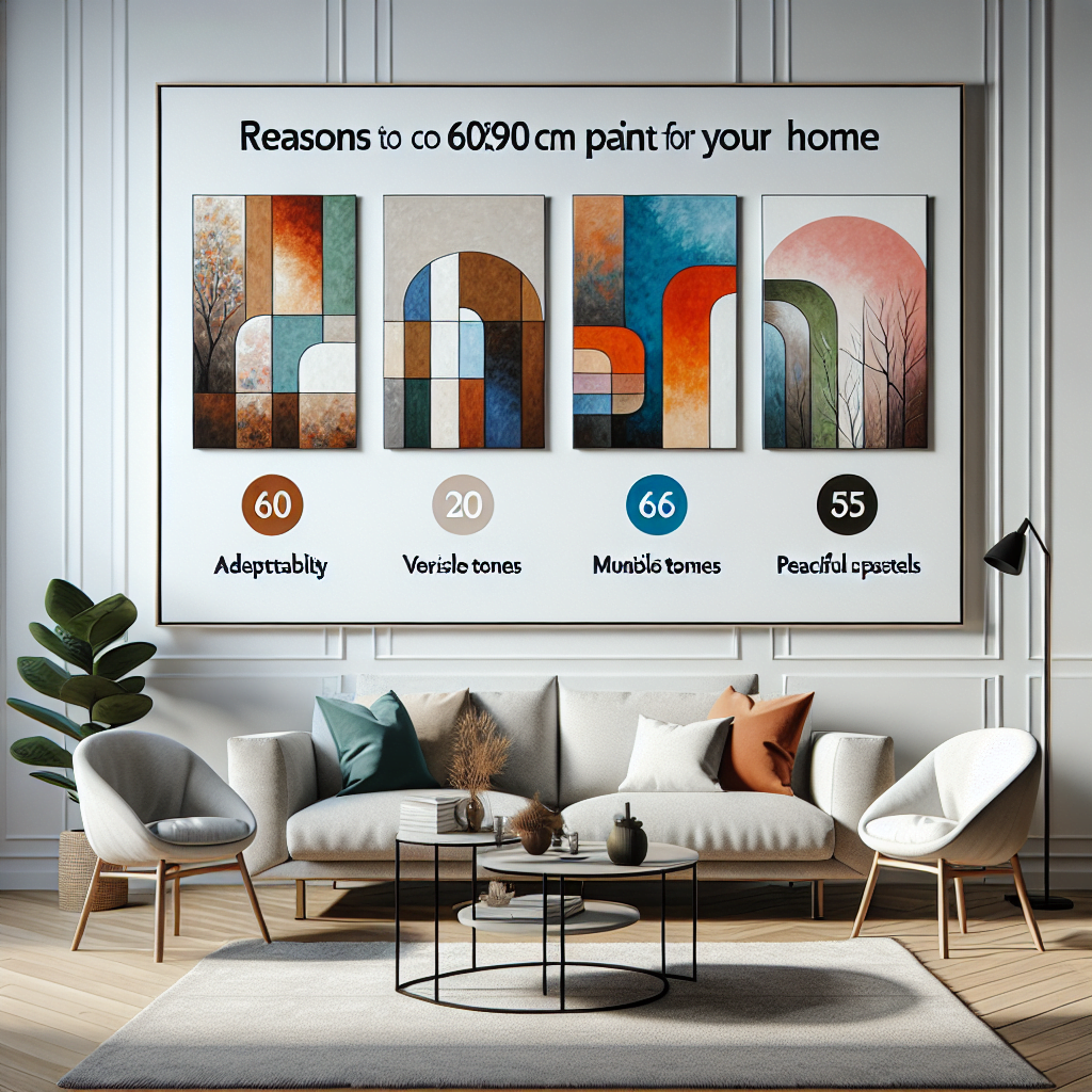 5 razones para elegir cuadros de 60 x 90 para tu hogar