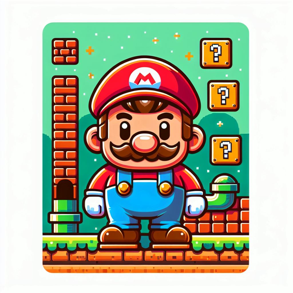 Cómo crear tu propio póster de Mario Bros con estilo único