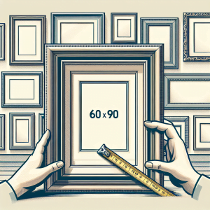 Cómo elegir el cuadro perfecto: medidas ideales de 60 x 90