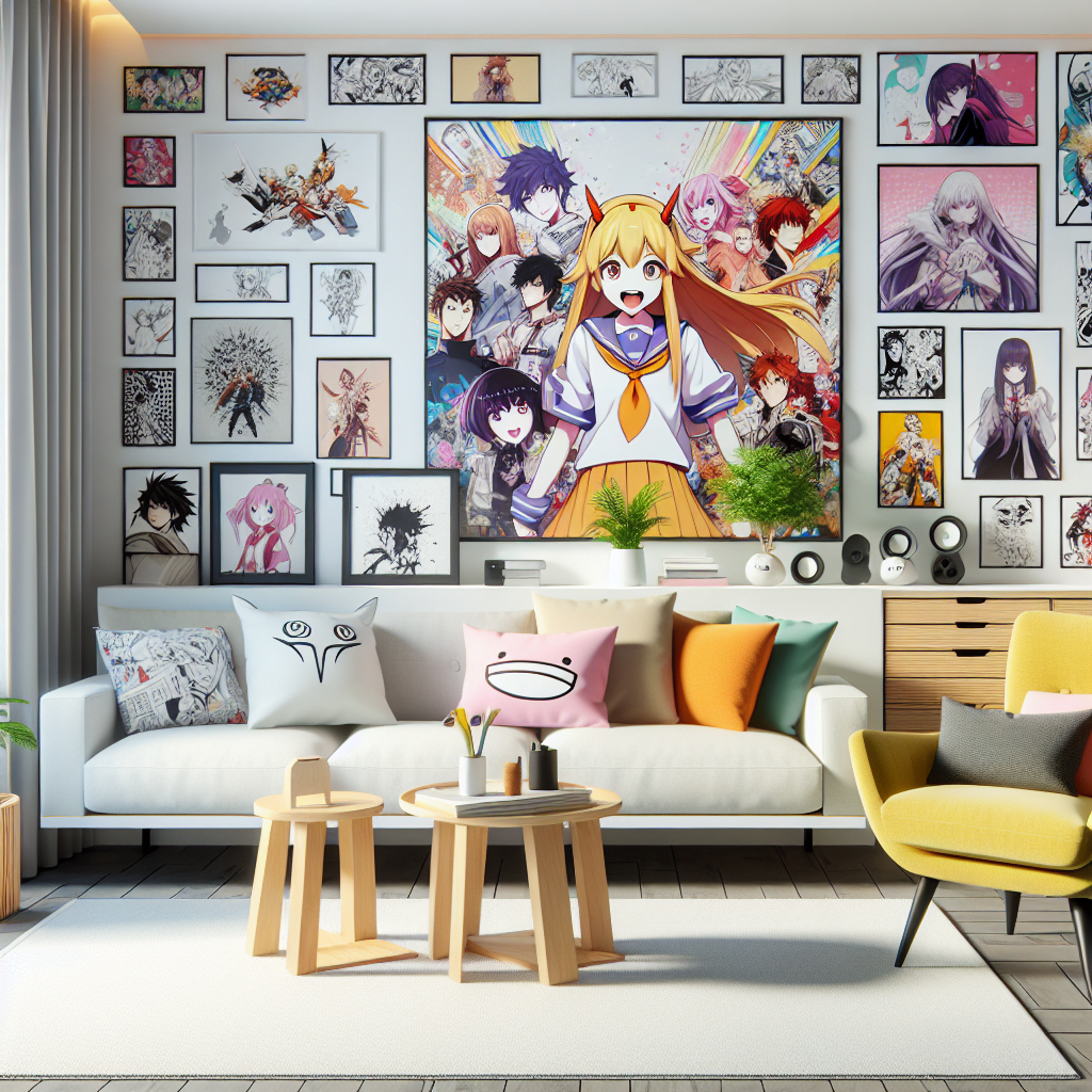 Cuadros de anime: la tendencia en decoración de interiores