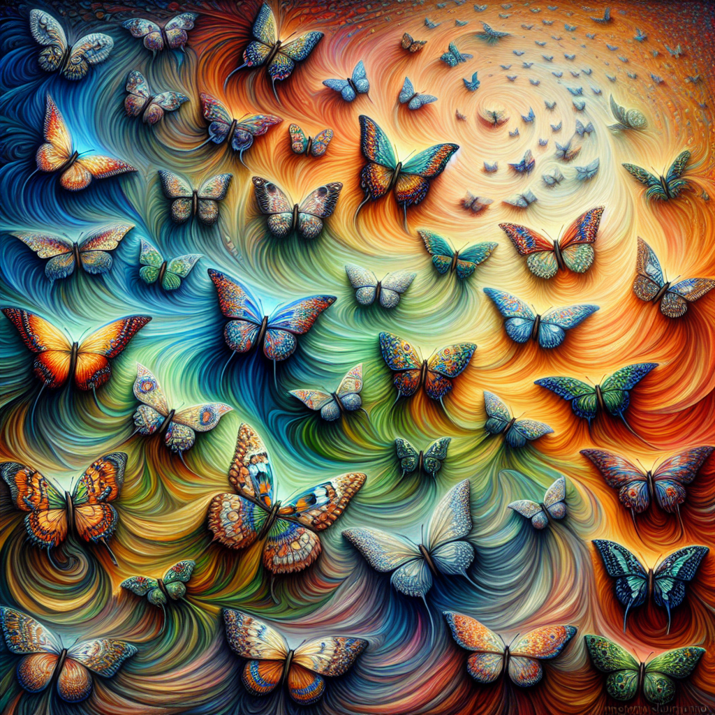 Cuadros de mariposas: inspiración y significado en cada pincelada