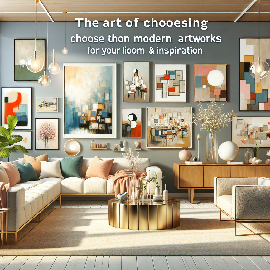 El arte de elegir cuadros modernos para sala: consejos e inspiración