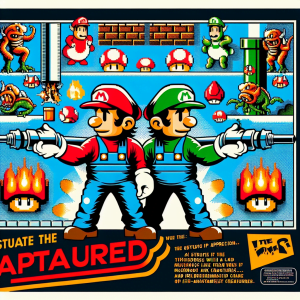 El arte del póster de Mario Bros: una mirada a los diseños más icónicos