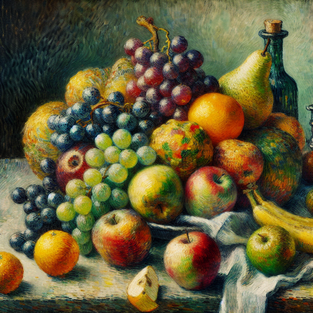 El legado de van Gogh: sus pinturas de bodegones de frutas