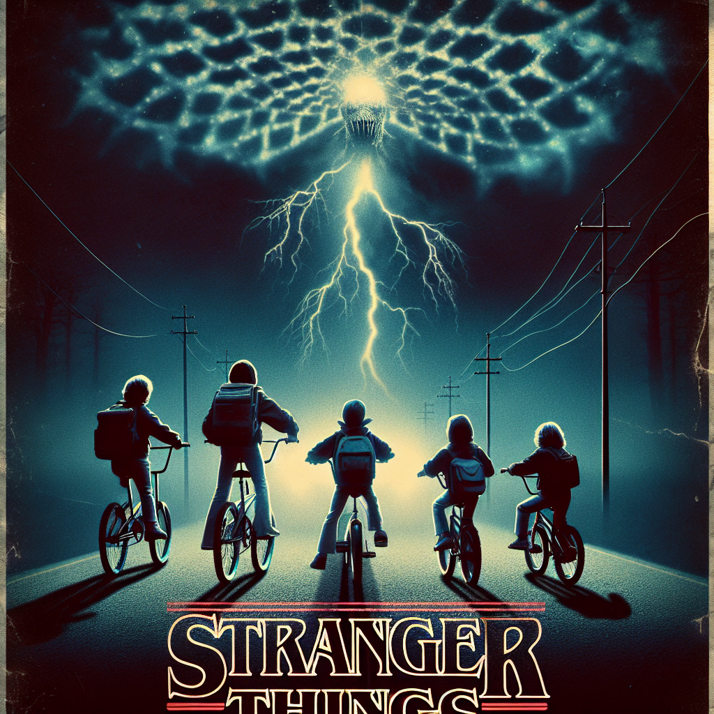 El poster de Stranger Things como símbolo de la nostalgia televisiva