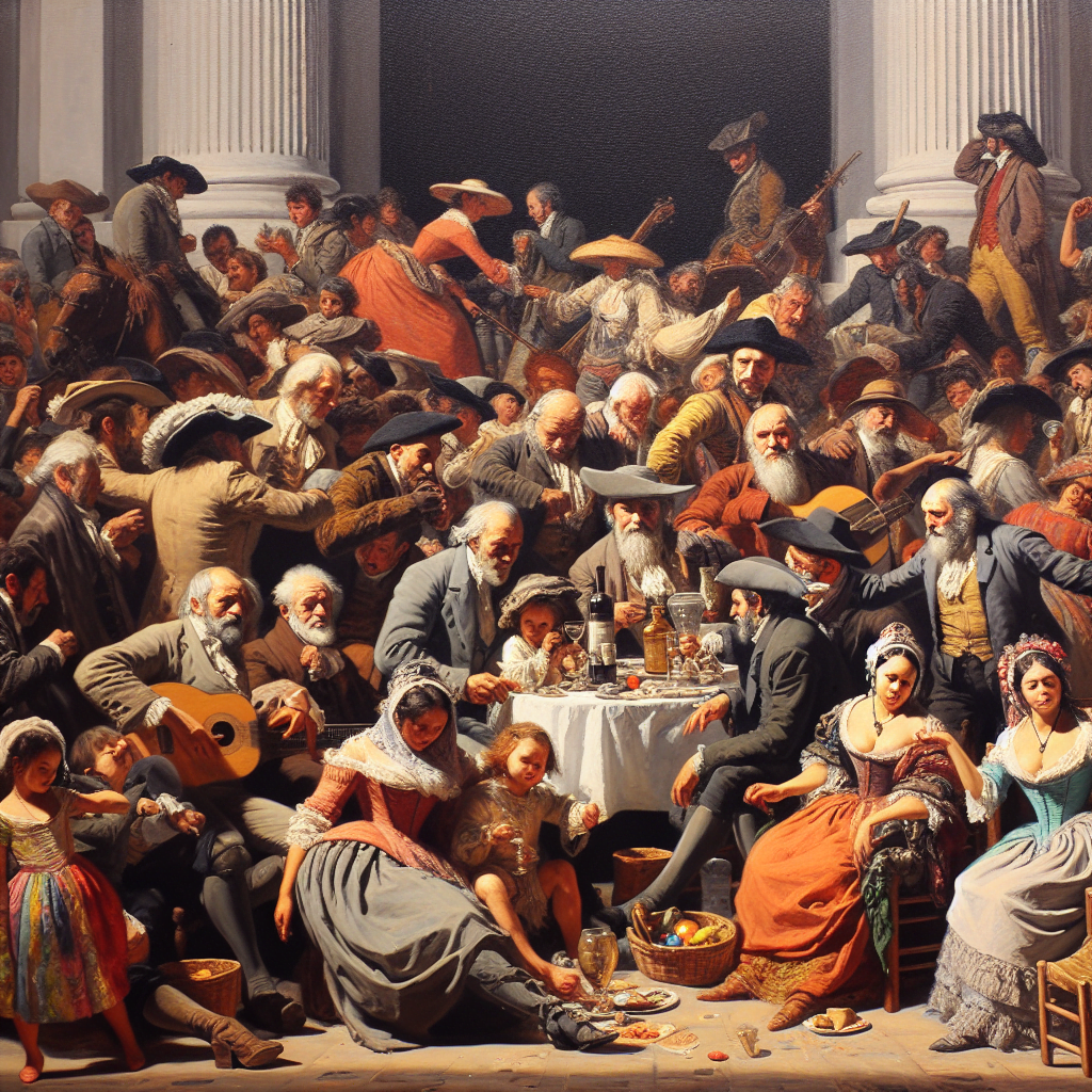 El retrato de la sociedad española en las obras de Goya
