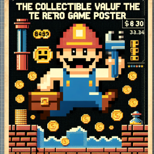 El valor coleccionable del póster de Mario Bros