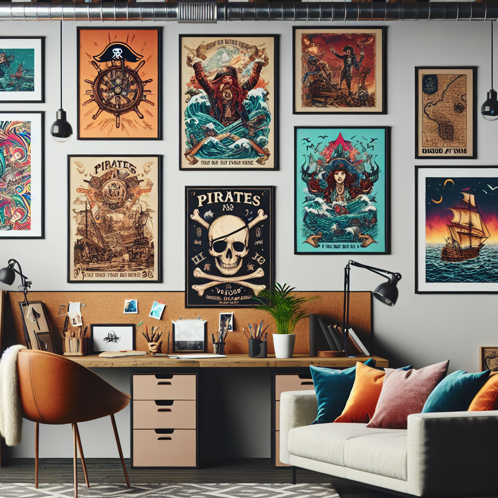Ideas creativas para decorar tu espacio con pósters de One Piece