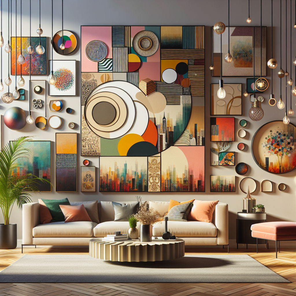 Inspiración en cuadros modernos: ideas para transformar tu sala de estar