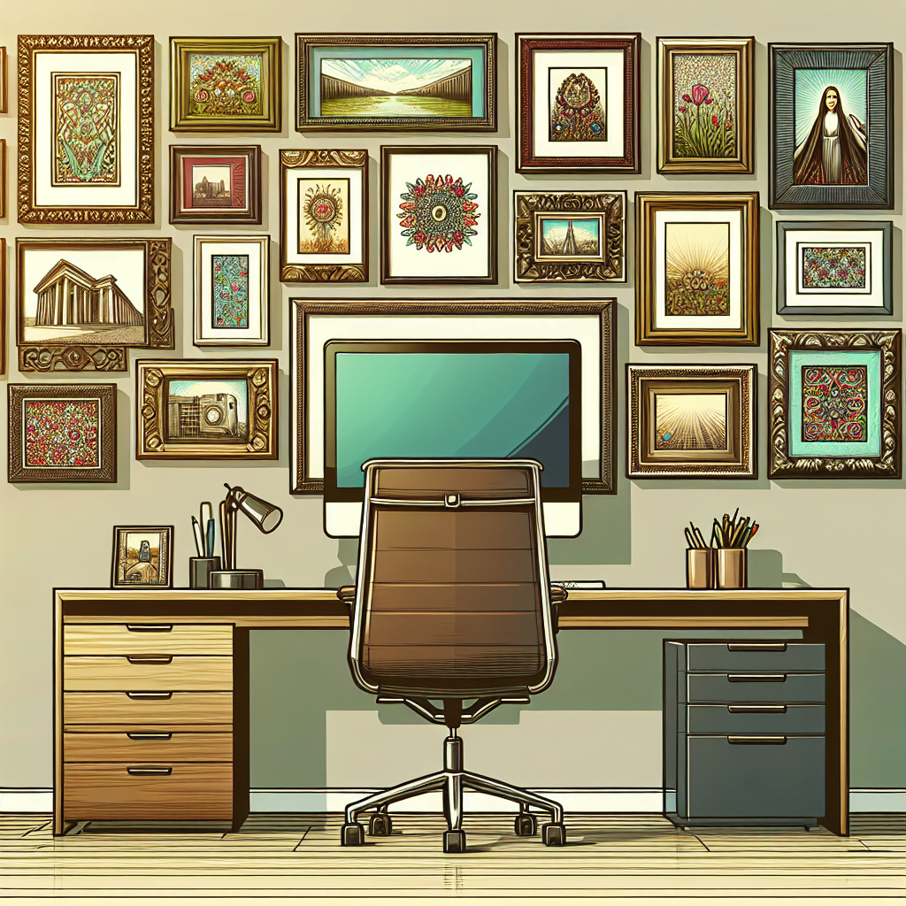 La importancia de la decoración con cuadros en la oficina