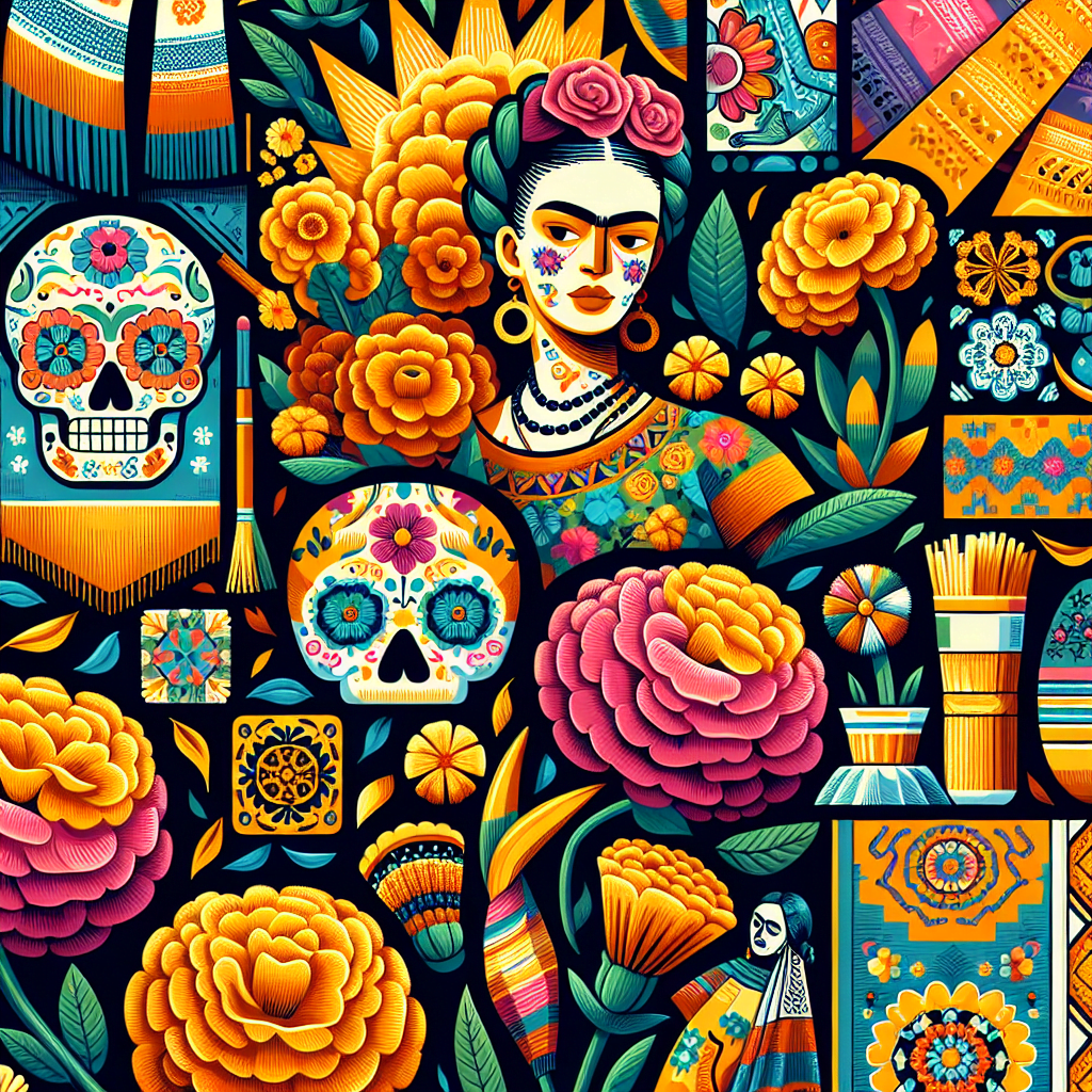 La influencia de la cultura mexicana en la obra de Frida Kahlo