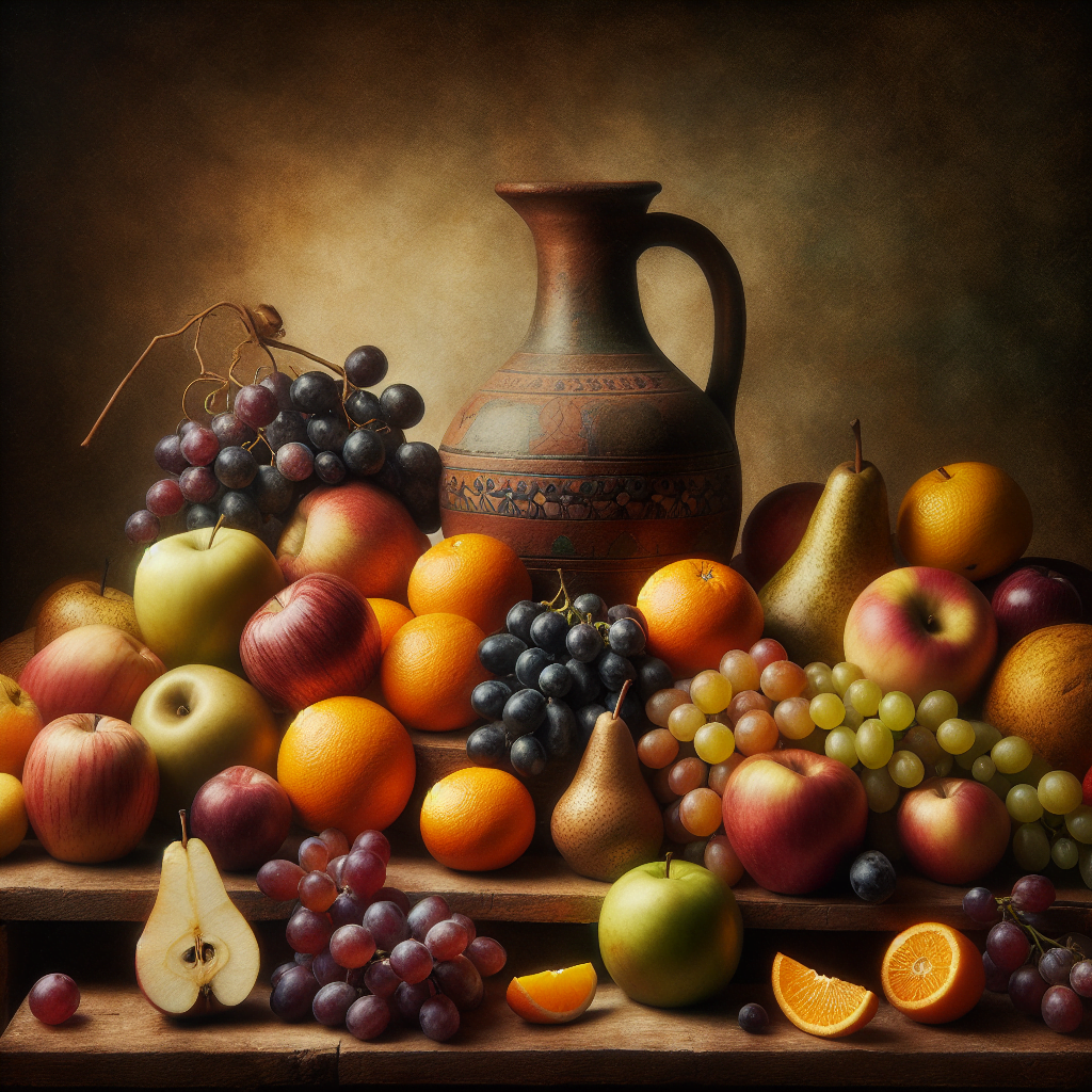 Las pinturas famosas de bodegones de frutas que debes conocer