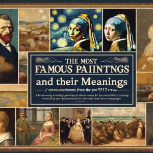 Los cuadros de pintura más famosos y su significado