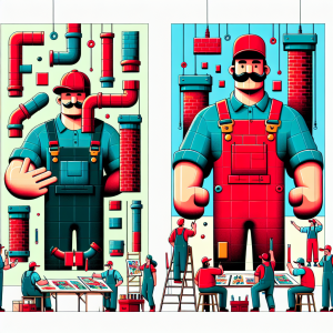 Los diseñadores detrás de los pósters más memorables de Mario Bros