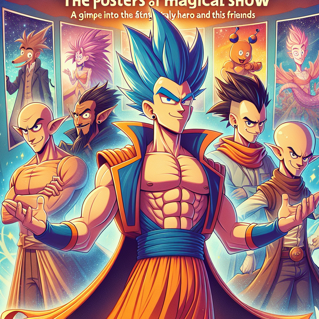 Los posters de Dragon Ball: una ventana al mundo mágico de Son Goku y sus amigos