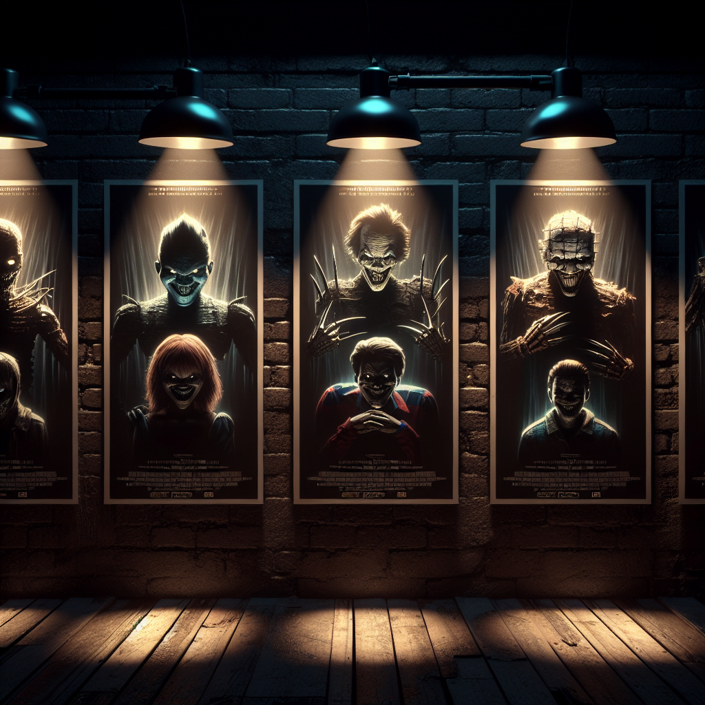 Los posters de Five Nights at Freddy's: ¡Conoce a los personajes terroríficos!