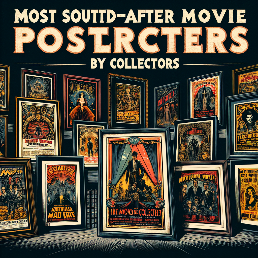 Los posters de películas más buscados por los coleccionistas