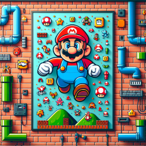 Mario Bros en la pared: cómo decorar con pósters del famoso fontanero