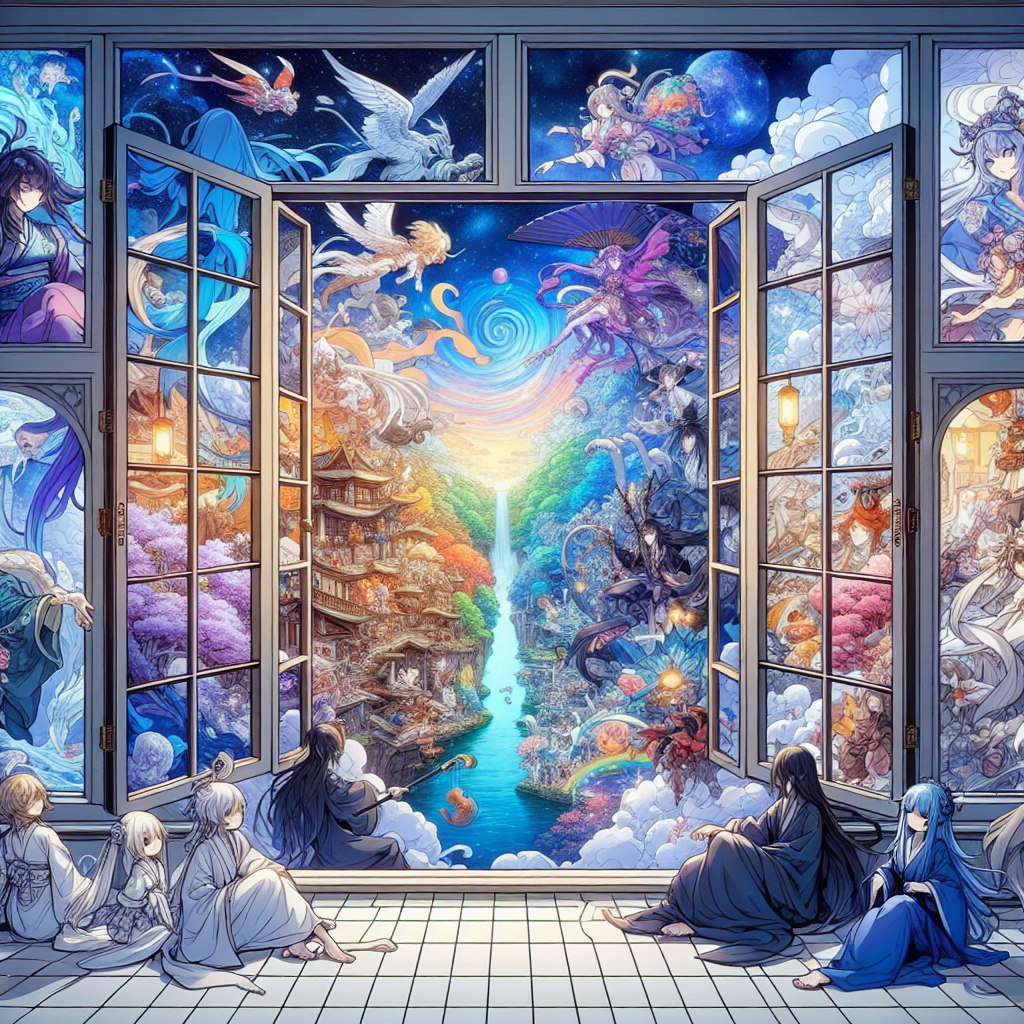 Cuadros de anime: una ventana al mundo fantástico y creativo del arte oriental