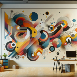 Cuadros de arte abstracto para transformar tu espacio de trabajo