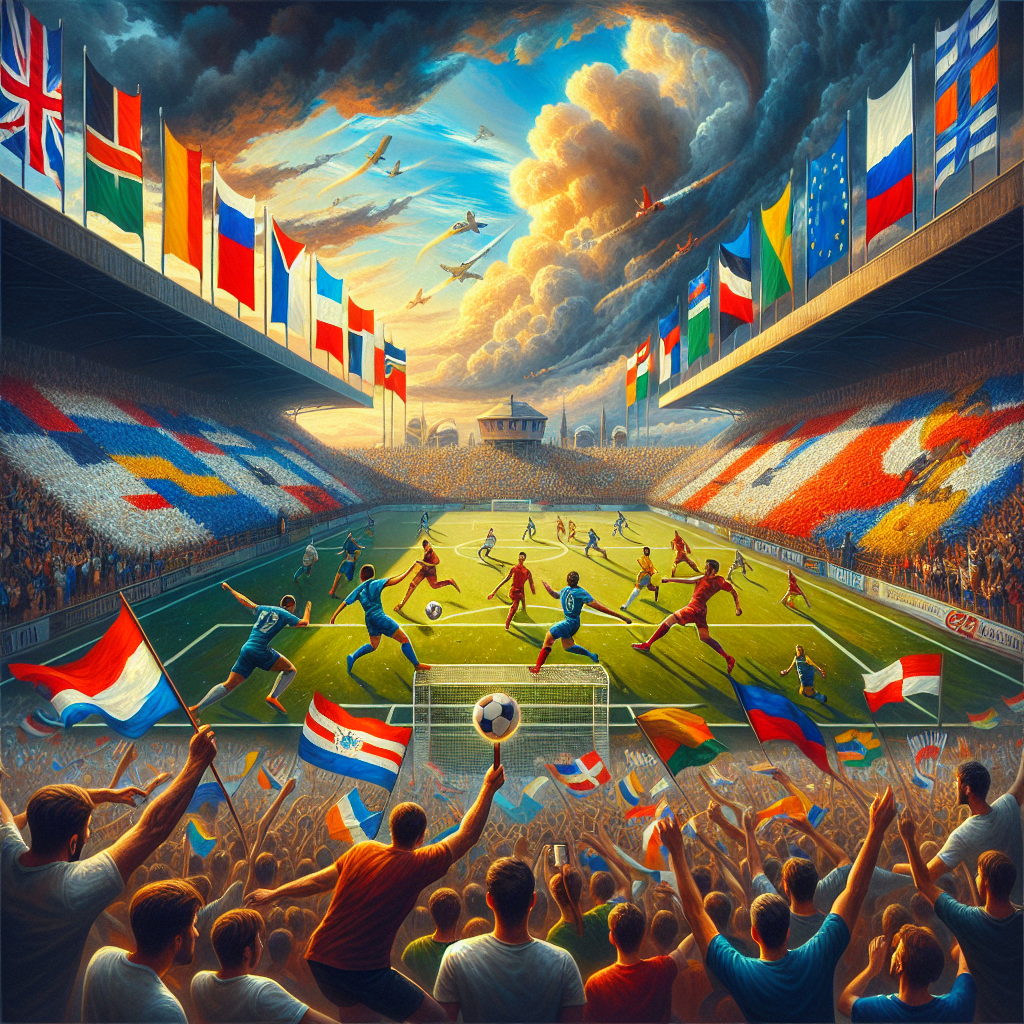 Cuadros de fútbol: un reflejo de la identidad nacional y la pasión deportiva.