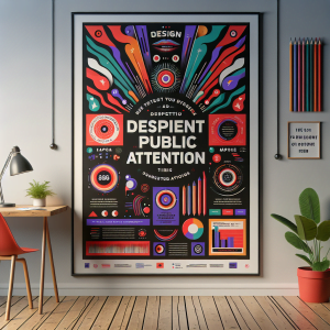 El impacto visual de un póster bien diseñado: claves para captar la atención del público