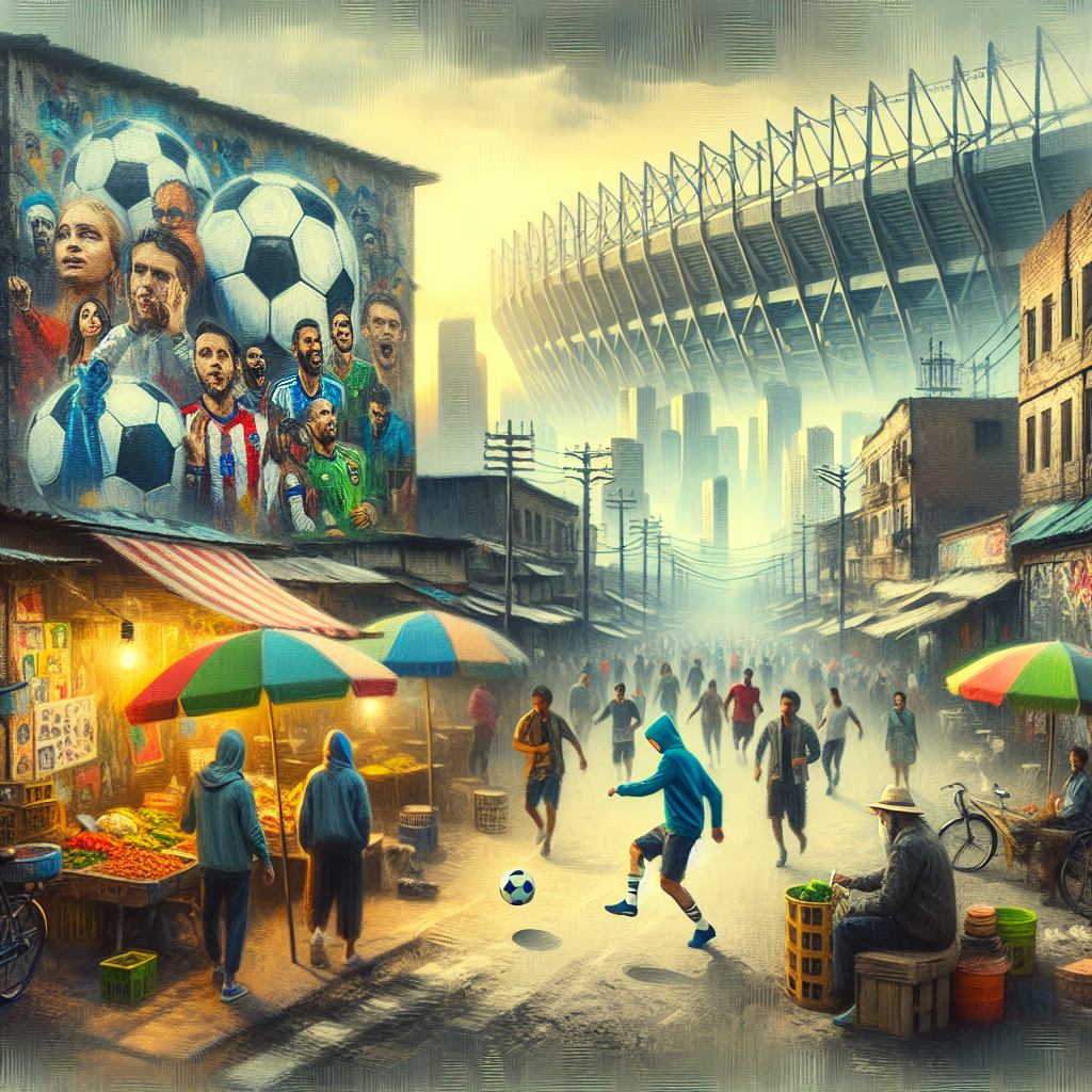 La influencia del fútbol en la cultura urbana a través de los cuadros