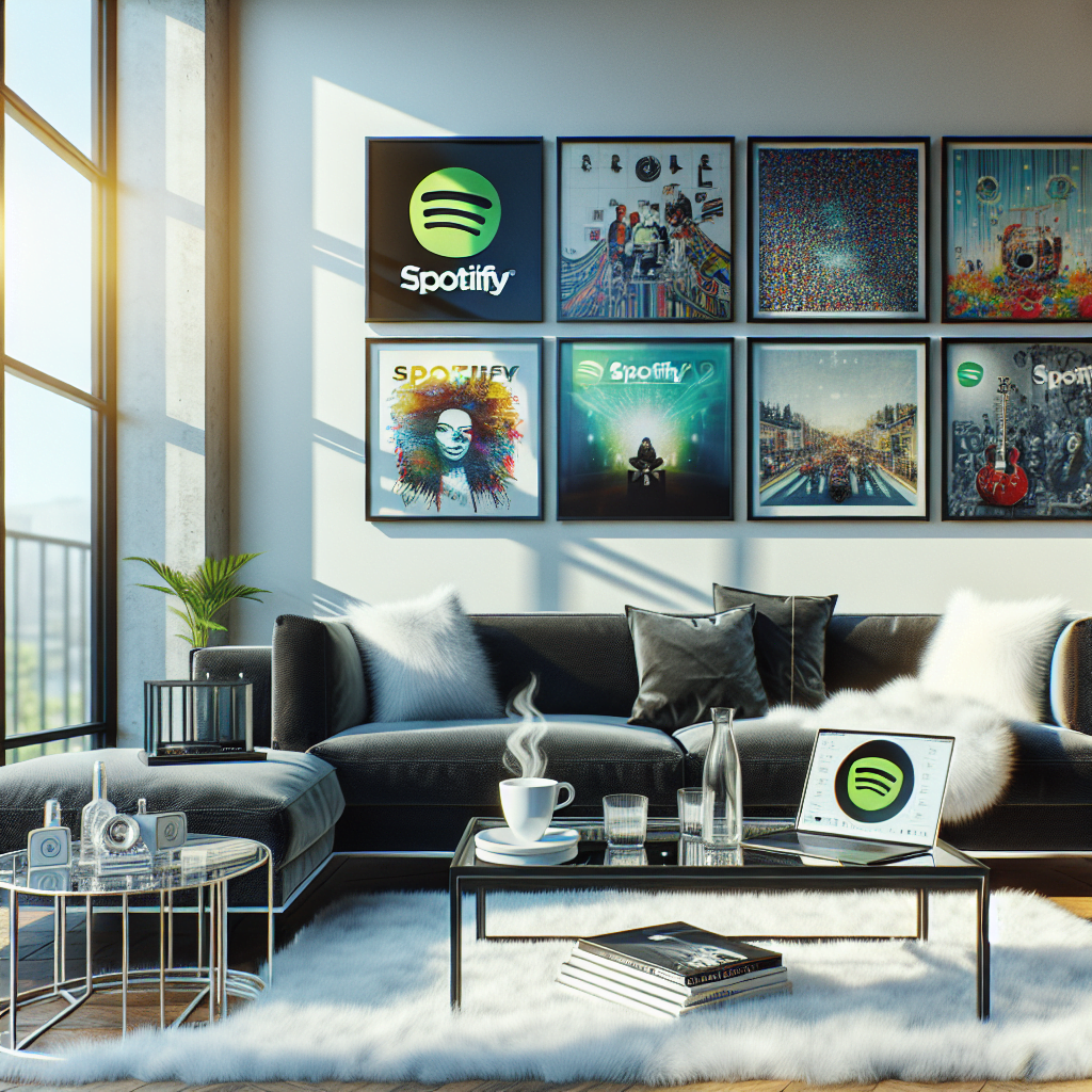 Descubre los cuadros de Spotify: la nueva forma de decorar tu hogar
