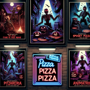 Increíbles pósteres de Five Nights at Freddy's que debes tener