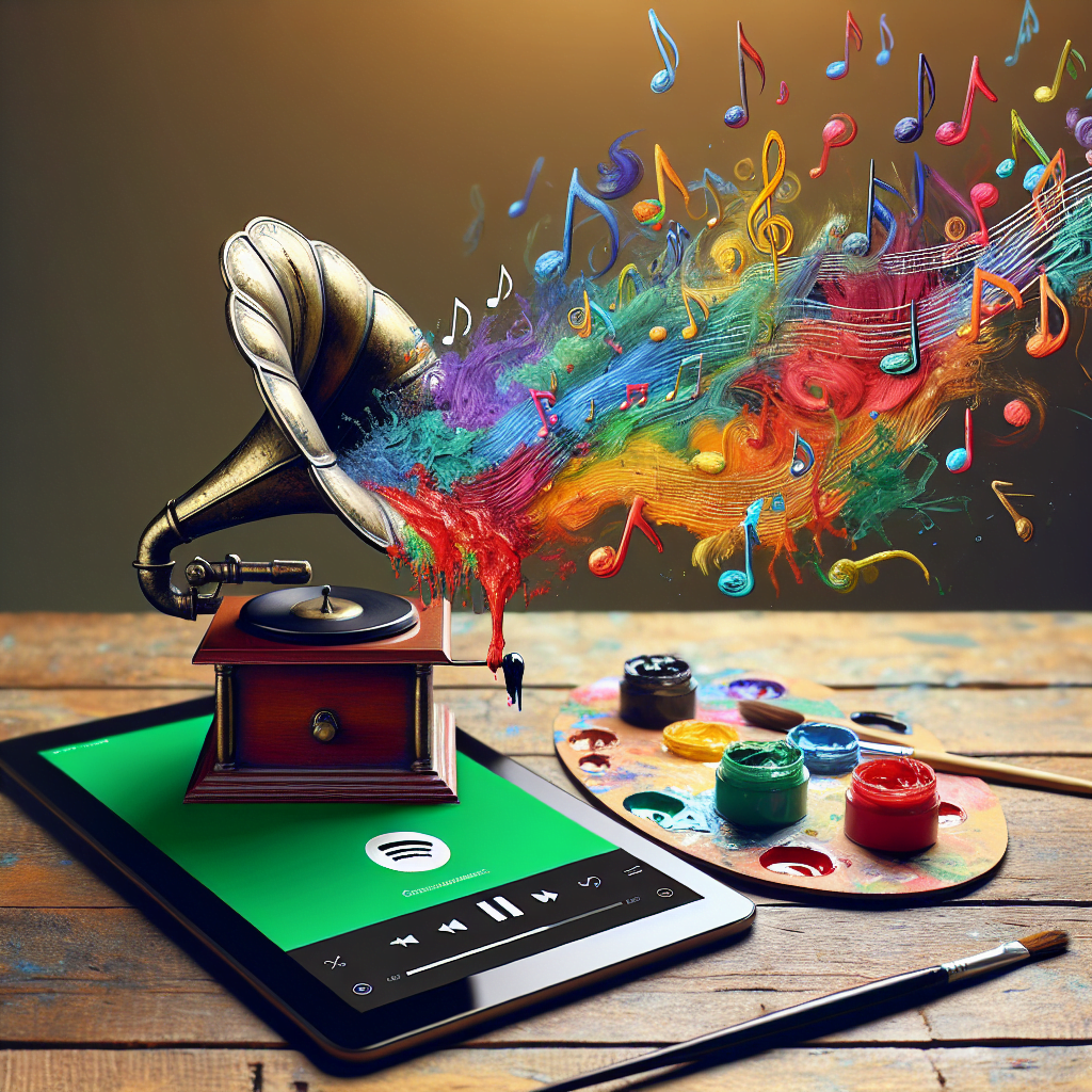 Los cuadros de Spotify: la fusión perfecta entre arte y música