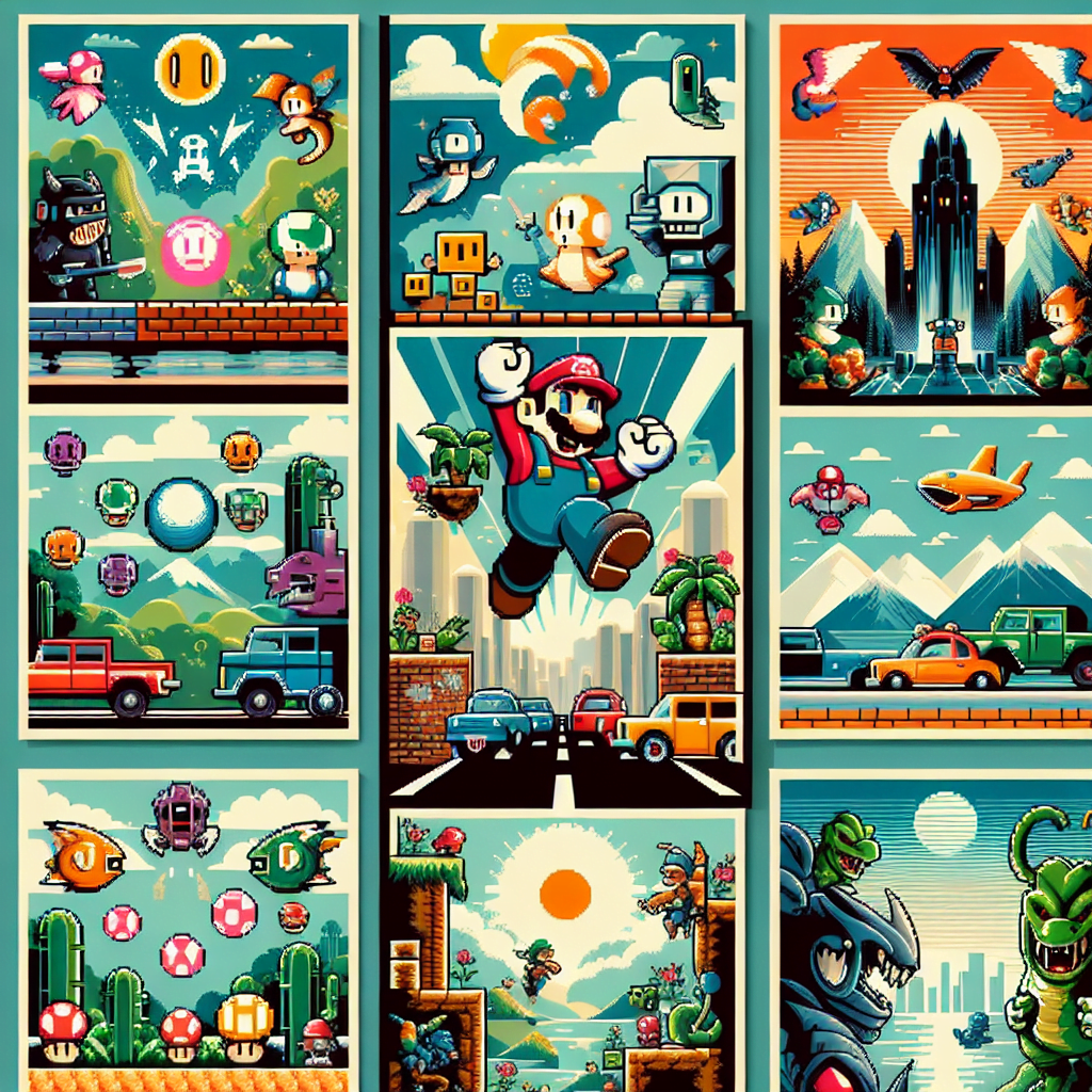 Los mejores pósters de Mario Bros para fanáticos del videojuego