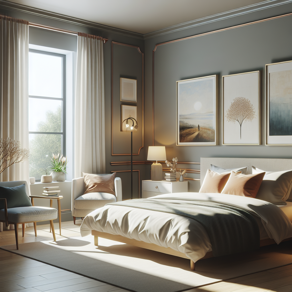 Cómo elegir y colocar cuadros para decorar tu cuarto