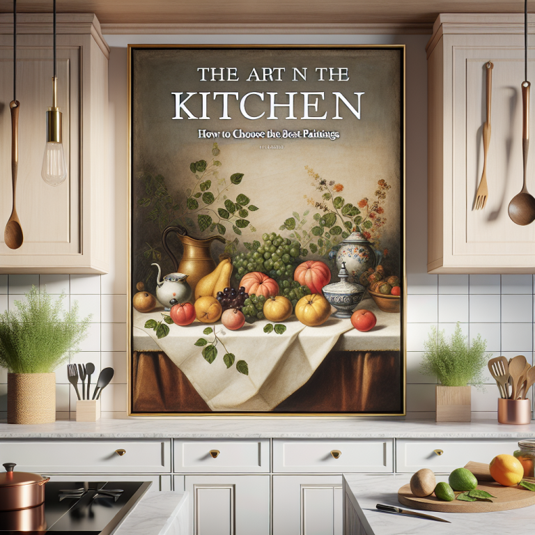 El arte en la cocina: cómo elegir los mejores cuadros