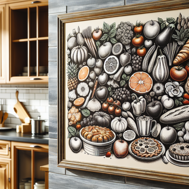 Ideas creativas de cuadros para decorar tu cocina