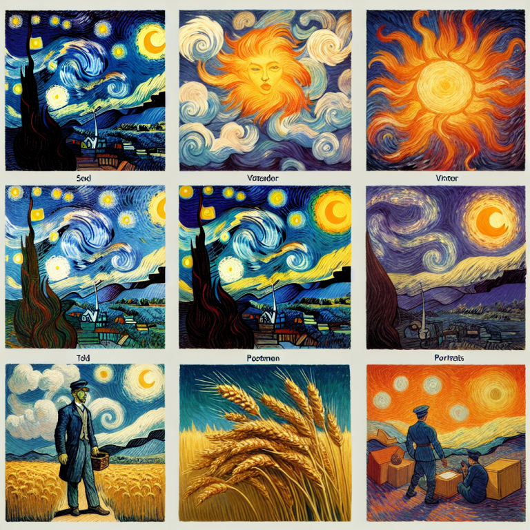 Los elementos simbólicos en los cuadros de Van Gogh