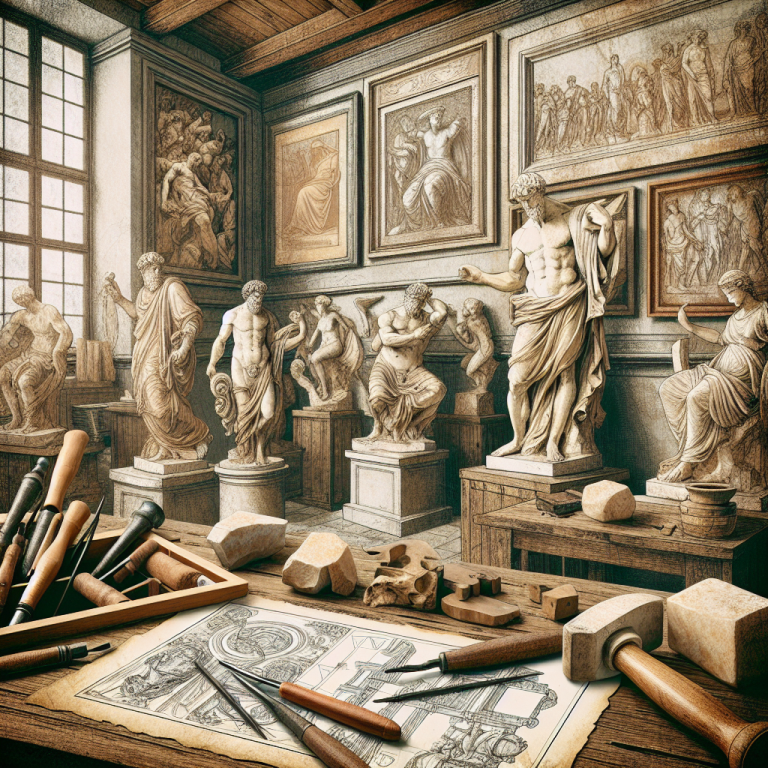 Los grandes maestros de la escultura en la historia del arte