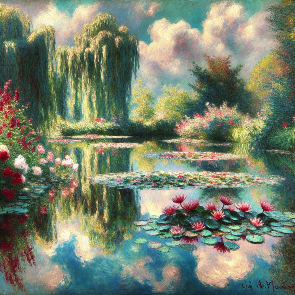Monet y su fascinación por el agua: El reflejo como elemento central en sus obras