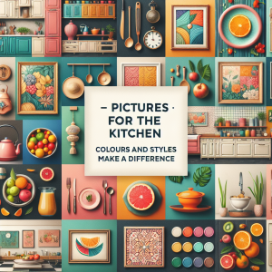 Cuadros para cocina: colores y estilos que marcan la diferencia