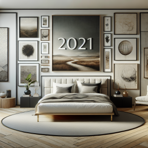 Tendencias en cuadros para dormitorios en 2021