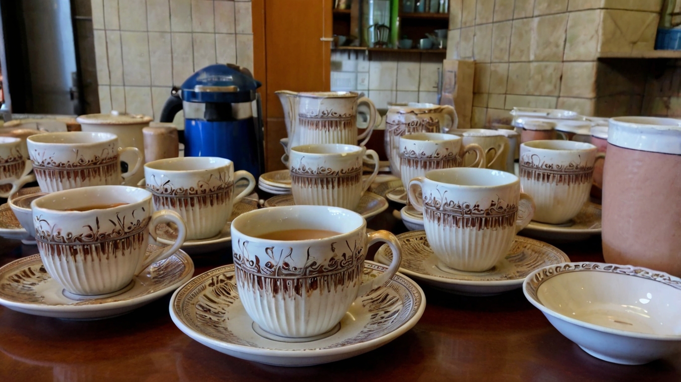 ¿Cómo se deben limpiar y mantener las tazas de cafetería para garantizar su durabilidad?