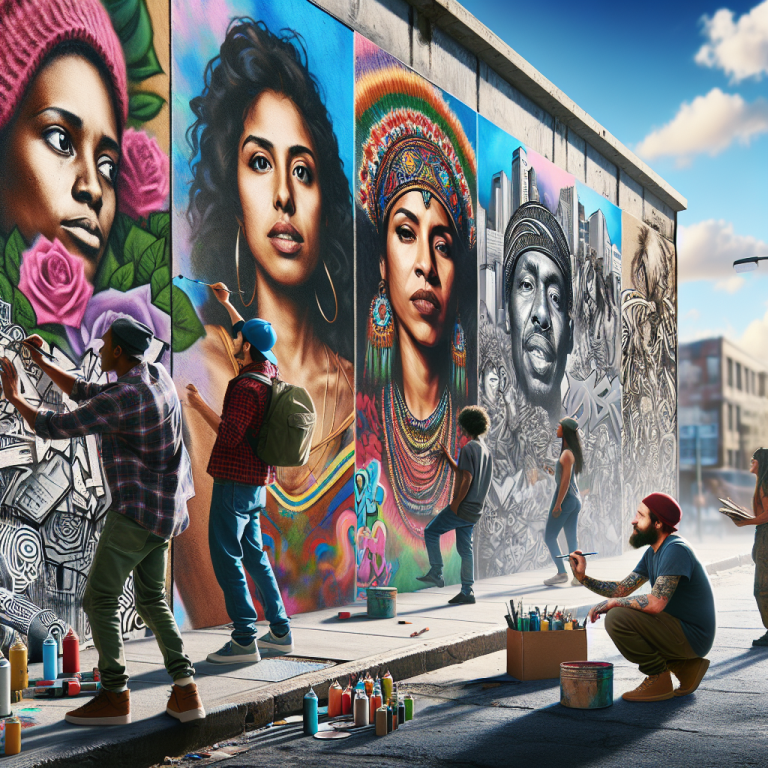 La expresión artística en las calles: Murales y arte urbano - Artículos