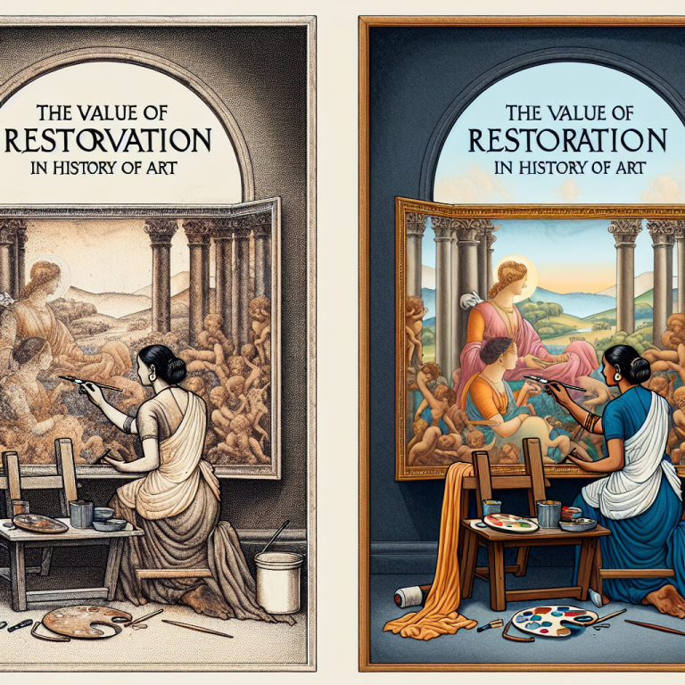 El valor de la restauración en la historia del arte