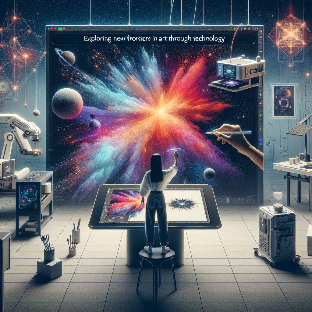 Explorando nuevas fronteras en el arte a través de la tecnología