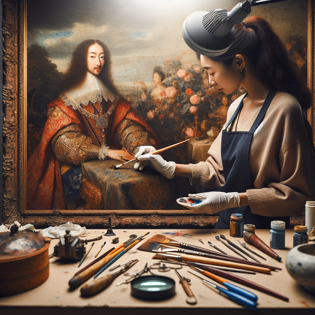 Restauración de obras de arte: un proceso meticuloso y profesional