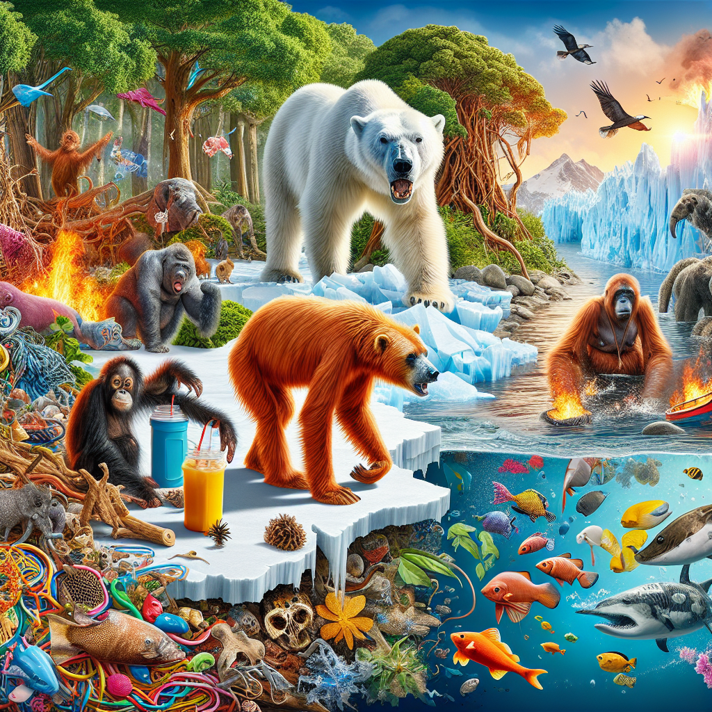 El Poder de los Cuadros de Animales para Transmitir Mensajes Ambientales