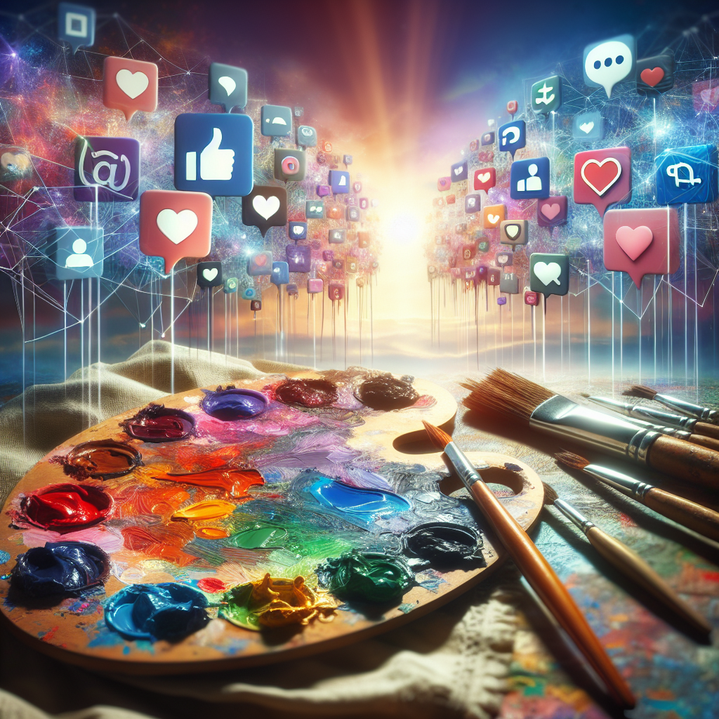 El impacto del arte en las redes sociales